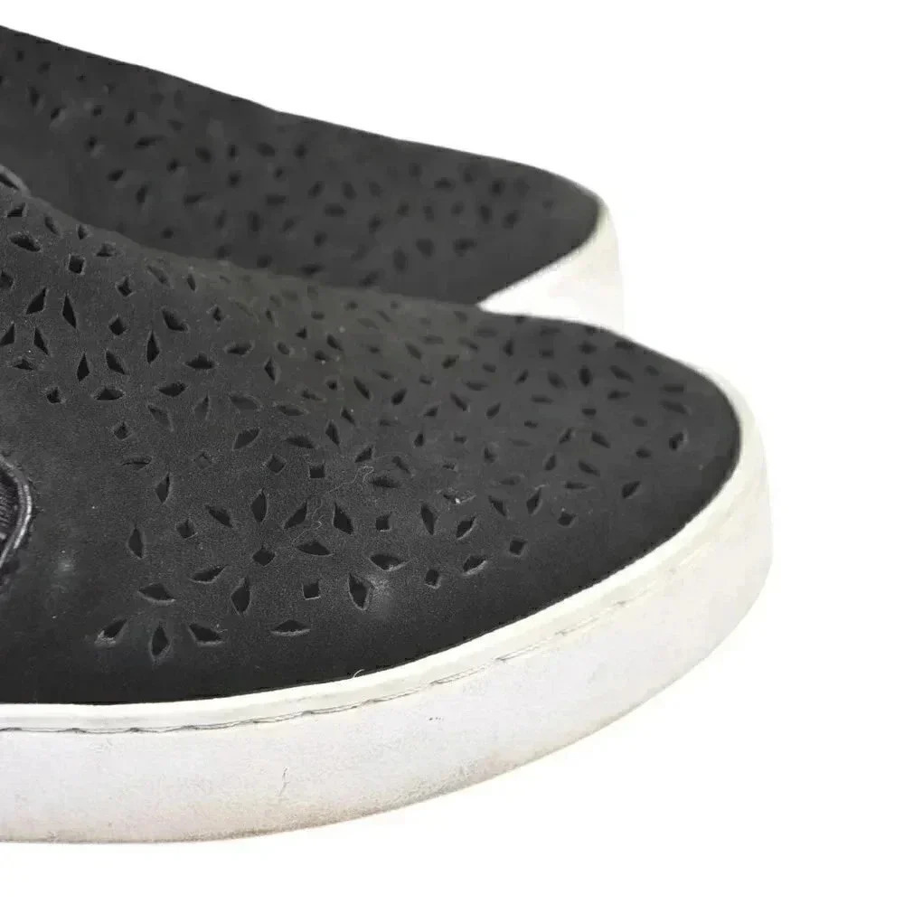 Vionic Splendid Midi Perf Slip-on Sneakers Leather Orthotic Arch Support Size  6 - Picture 3 of 11